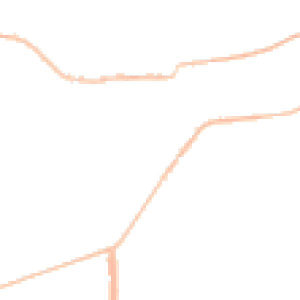 Night-time road noise heatmap for CO11 1BS