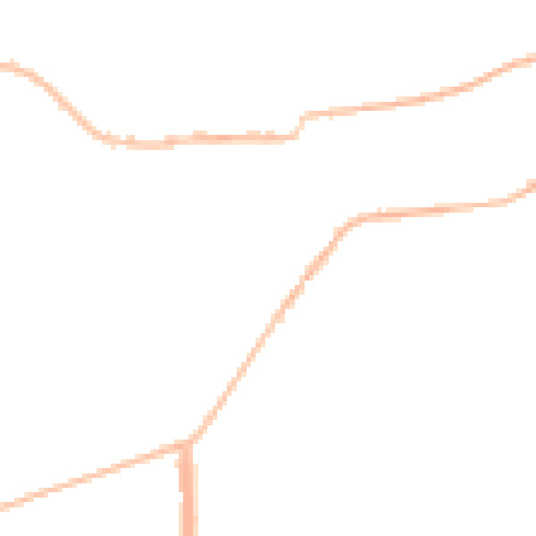 Night-time road noise heatmap for CO11 1BT