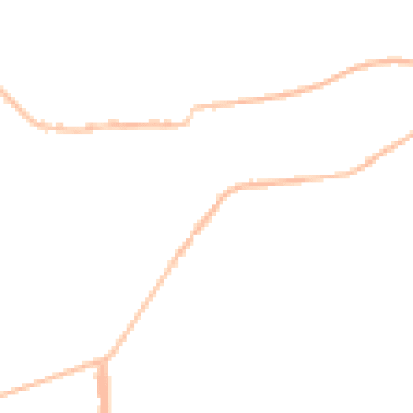 Night-time road noise heatmap for CO11 1BX