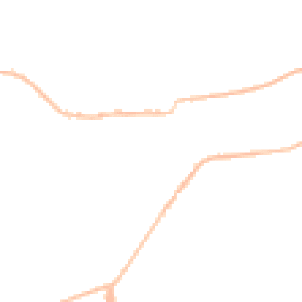 Night-time road noise heatmap for CO11 1DD