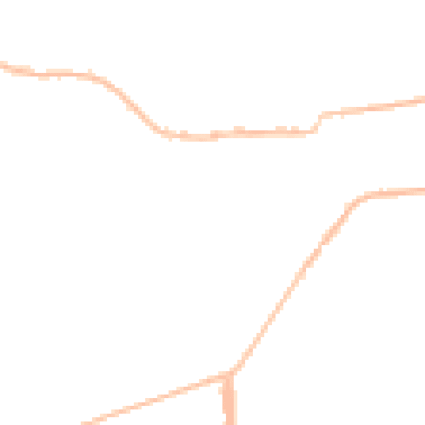 Night-time road noise heatmap for CO11 1DS