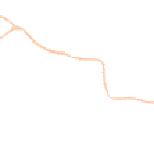 Night-time road noise heatmap for CO11 1GA