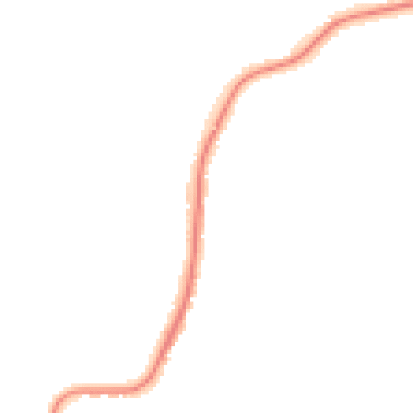 Night-time road noise heatmap for CO11 1SU