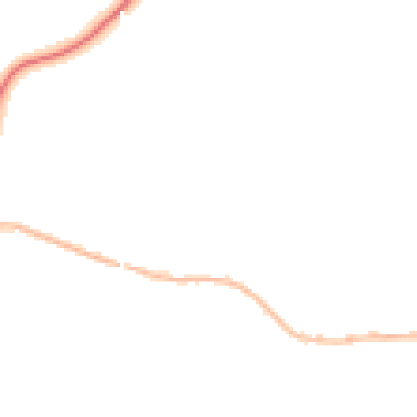 Night-time road noise heatmap for CO11 1UN
