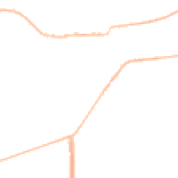 Night-time road noise heatmap for CO11 2AD