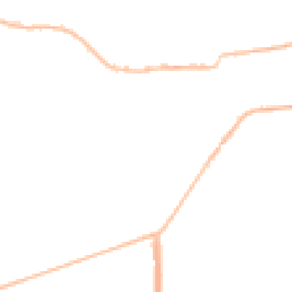Night-time road noise heatmap for CO11 2AU