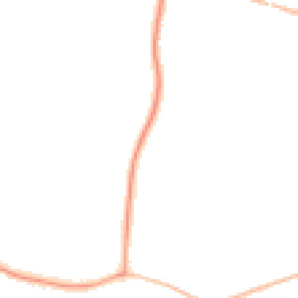 Night-time road noise heatmap for CO11 2BQ