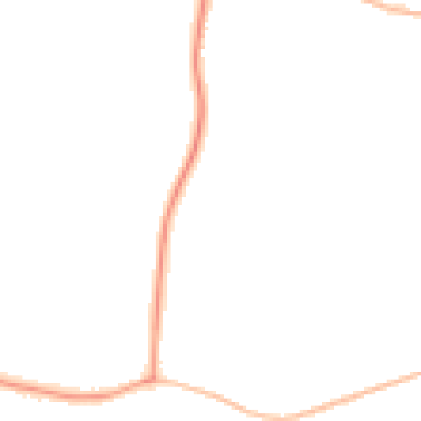 Night-time road noise heatmap for CO11 2BY