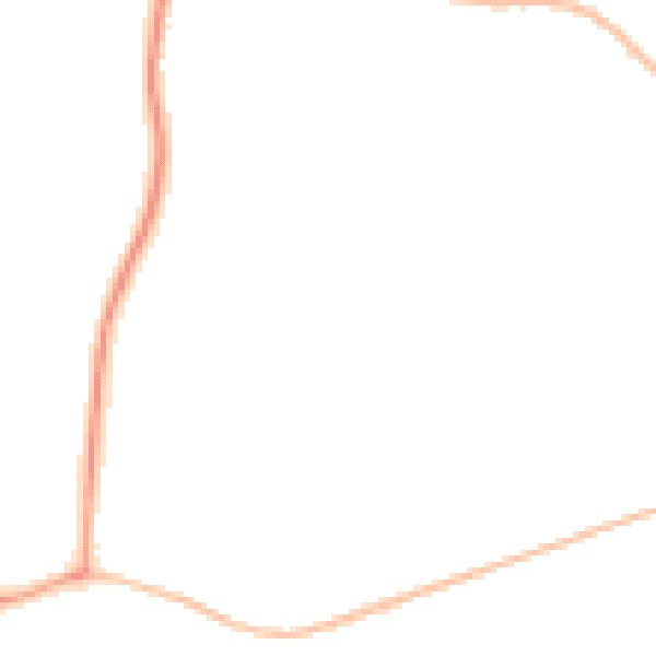Night-time road noise heatmap for CO11 2DW