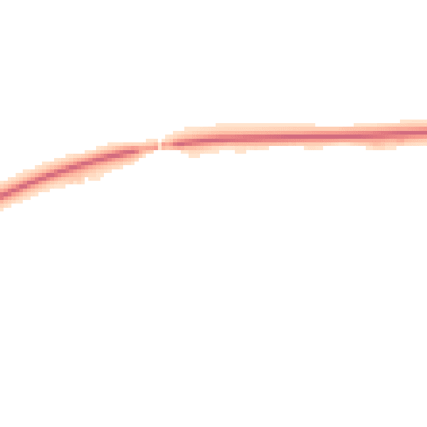 Night-time road noise heatmap for CO11 2GL