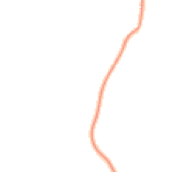 Night-time road noise heatmap for CO11 2NU