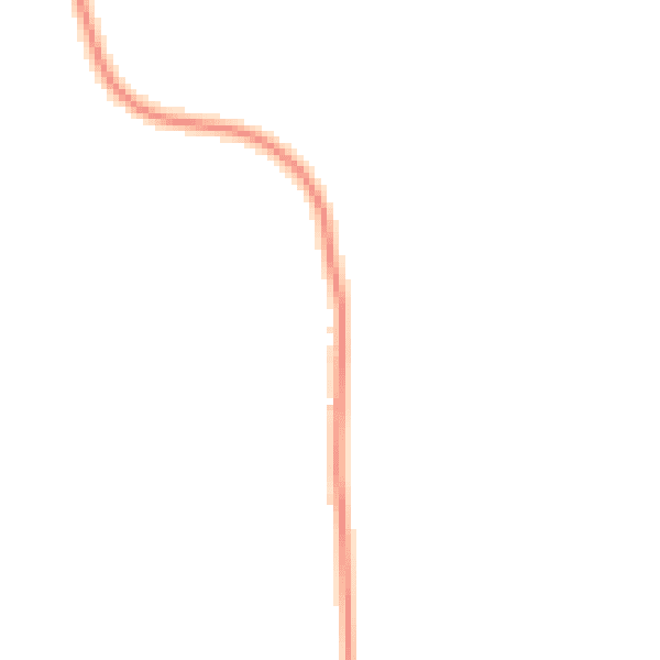 Night-time road noise heatmap for CO11 2NW
