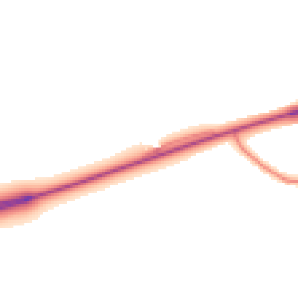 Daytime road noise heatmap for CO11 2PB