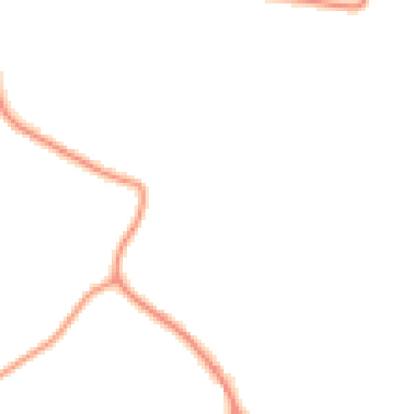 Daytime road noise heatmap for CO11 2PS