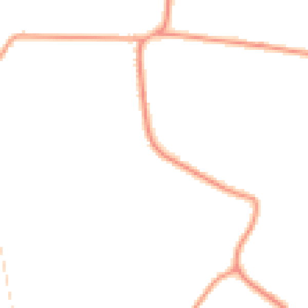 Daytime road noise heatmap for CO11 2PY