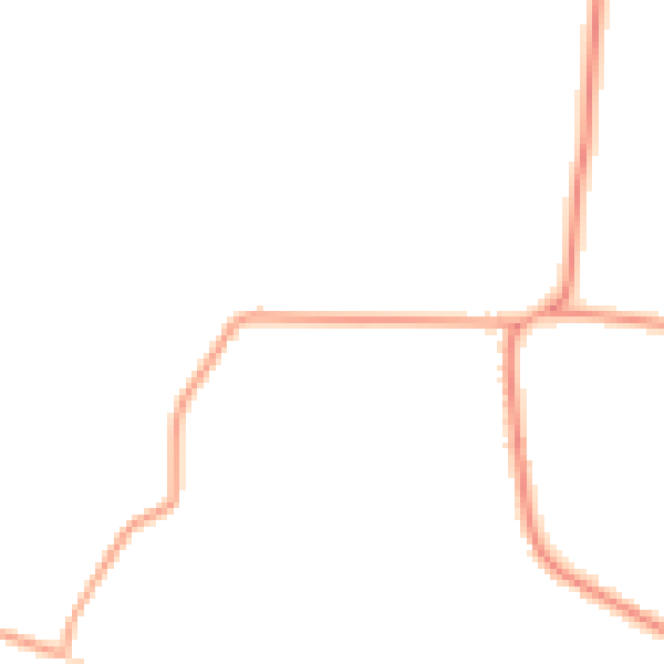 Daytime road noise heatmap for CO11 2QA
