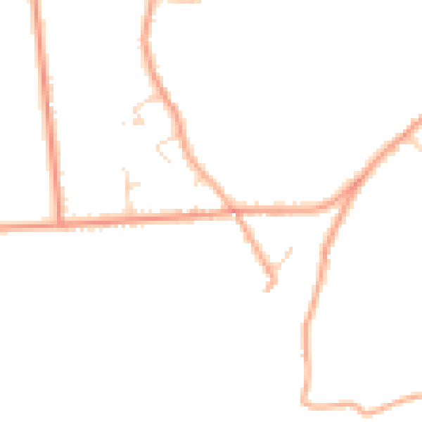 Daytime road noise heatmap for CO11 2QU