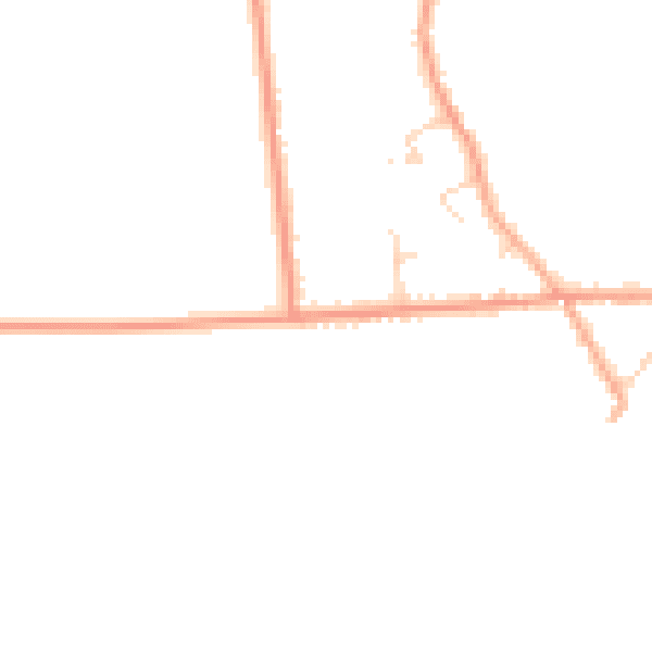 Daytime road noise heatmap for CO11 2QY