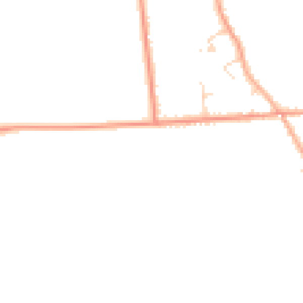 Daytime road noise heatmap for CO11 2QZ