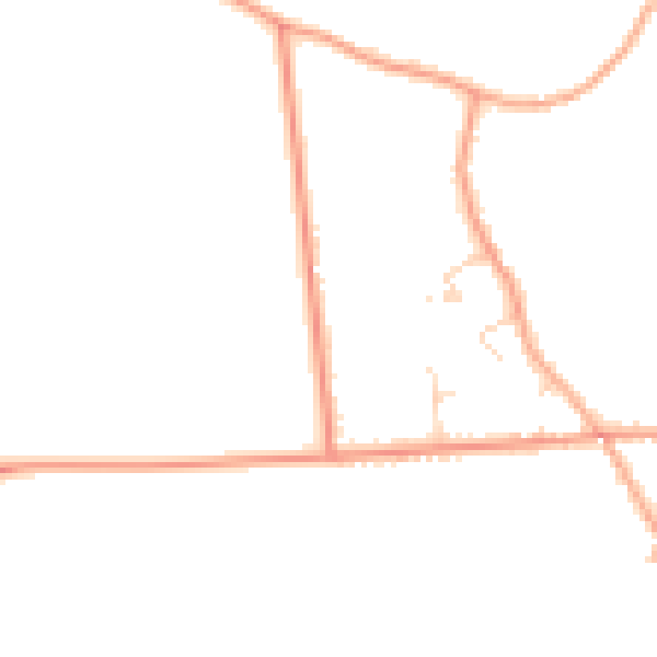 Daytime road noise heatmap for CO11 2RA