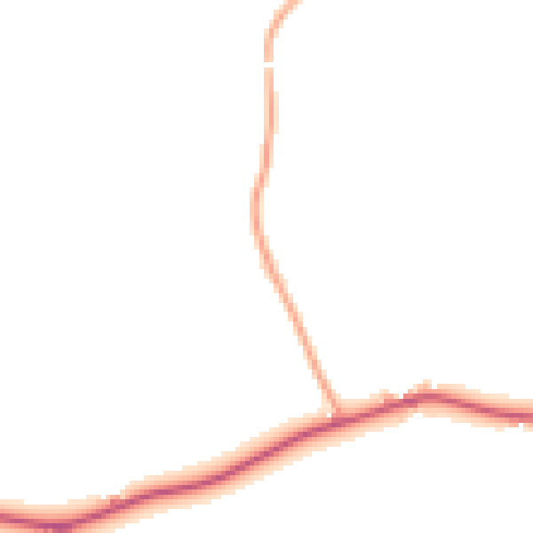 Daytime road noise heatmap for CO11 2TB