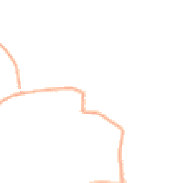 Daytime road noise heatmap for CO11 2TL