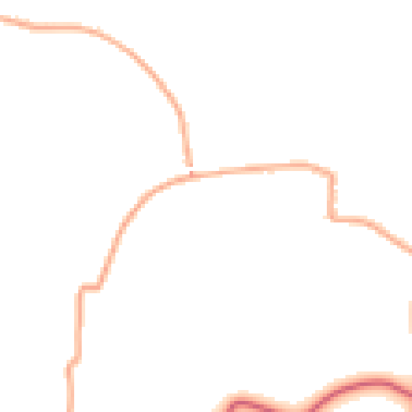 Daytime road noise heatmap for CO11 2TY