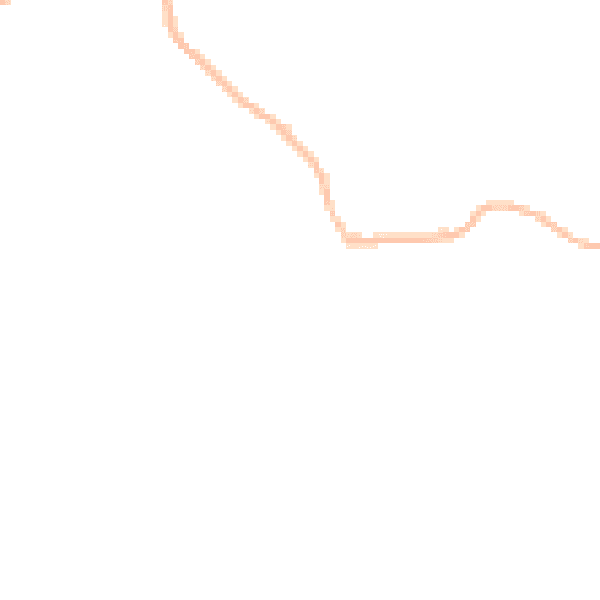 Night-time road noise heatmap for CO11 2UT