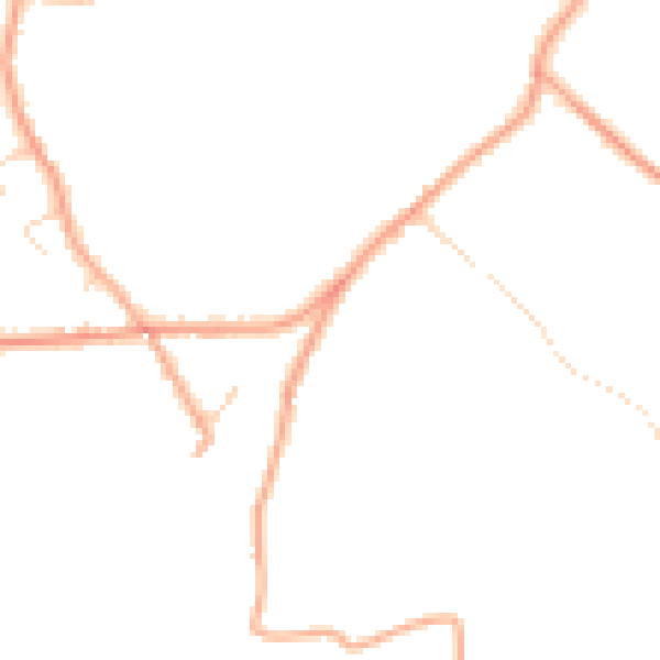 Daytime road noise heatmap for CO11 2XE