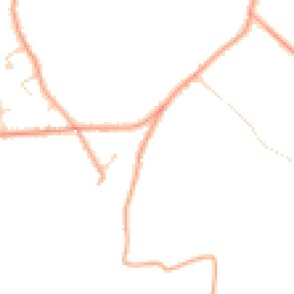 Daytime road noise heatmap for CO11 2XF
