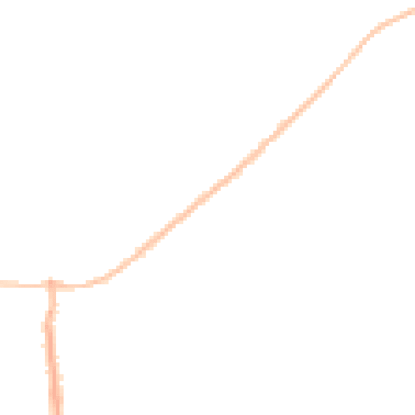 Night-time road noise heatmap for CO13 0AG