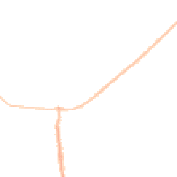 Night-time road noise heatmap for CO13 0AJ