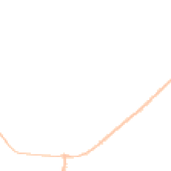 Night-time road noise heatmap for CO13 0AS
