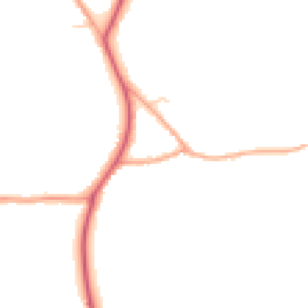 Daytime road noise heatmap for CO13 0JT