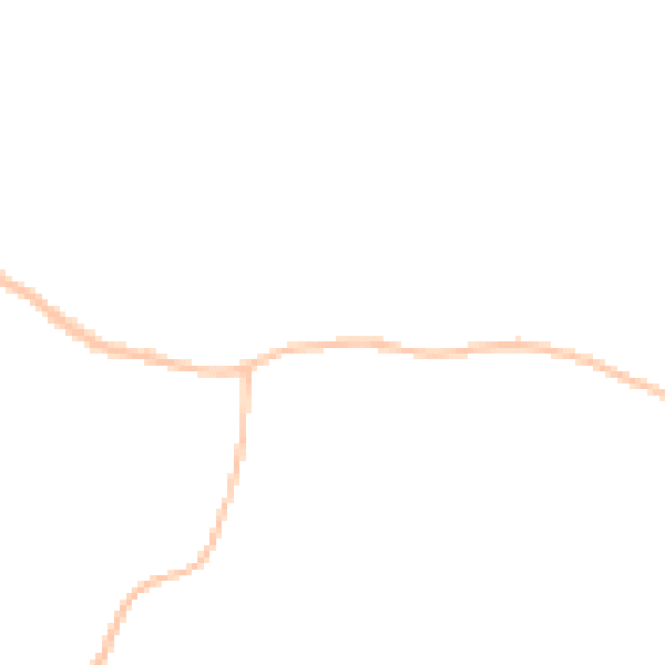 Night-time road noise heatmap for CO13 0LF