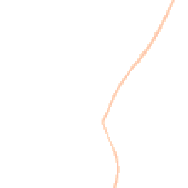 Night-time road noise heatmap for CO13 0SA