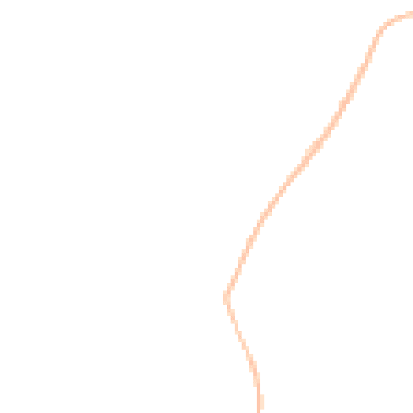 Night-time road noise heatmap for CO13 0SE