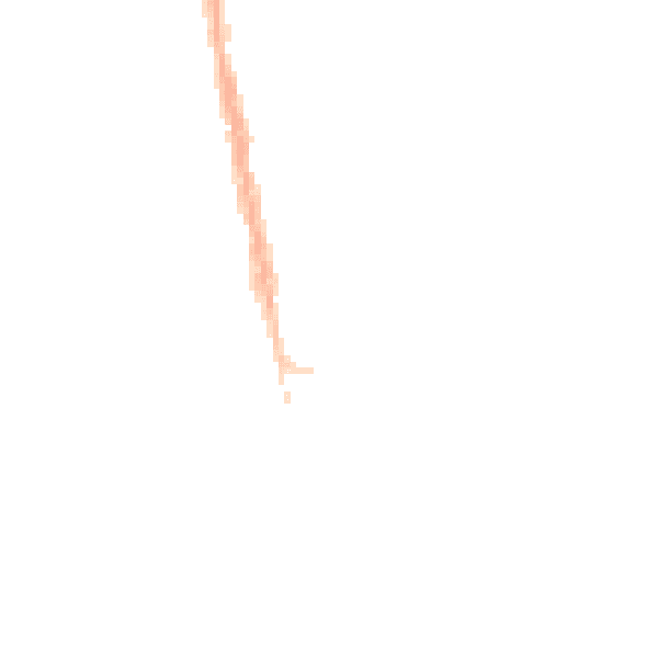 Night-time road noise heatmap for CO13 9AU
