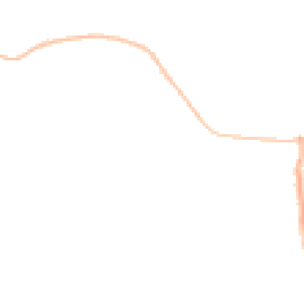 Night-time road noise heatmap for CO13 9LE