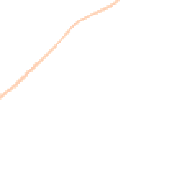 Night-time road noise heatmap for CO13 9NW