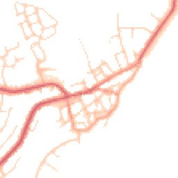 Daytime road noise heatmap for CO14 8BG