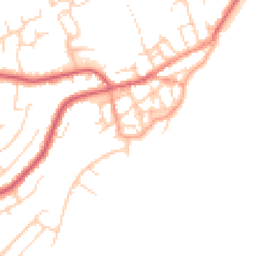 Daytime road noise heatmap for CO14 8DJ