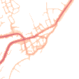 Daytime road noise heatmap for CO14 8DS