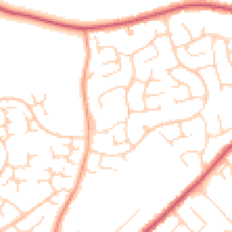 Daytime road noise heatmap for CO14 8FU