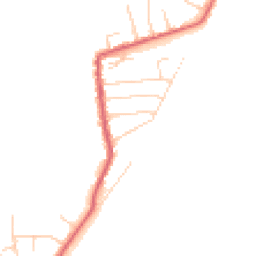 Daytime road noise heatmap for CO14 8HA