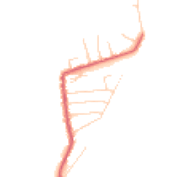Daytime road noise heatmap for CO14 8HP