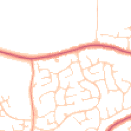 Daytime road noise heatmap for CO14 8RP