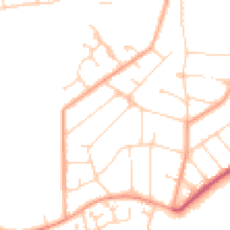 Daytime road noise heatmap for CO15 1AA
