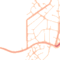Daytime road noise heatmap for CO15 1AE