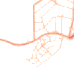 Daytime road noise heatmap for CO15 1AG